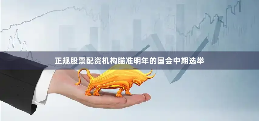 正规股票配资机构瞄准明年的国会中期选举